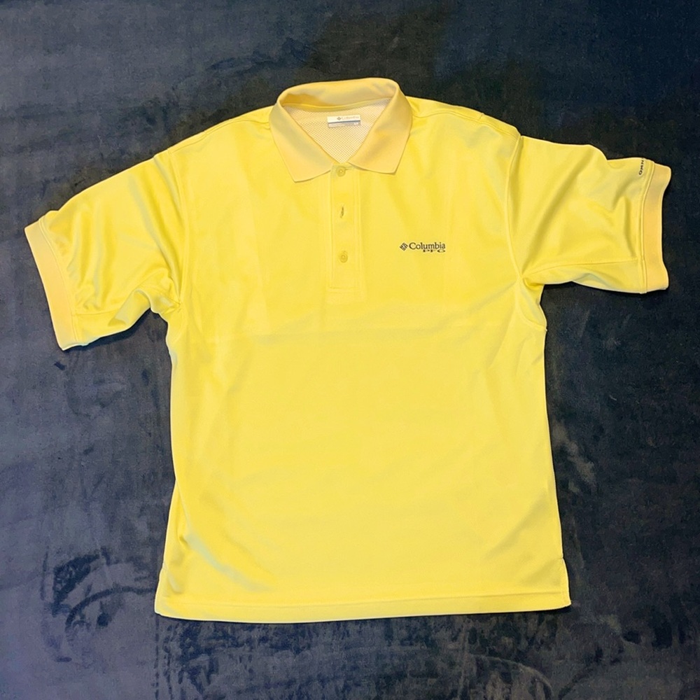 Men’s Columbia PFG Omni-Shade polo size small
